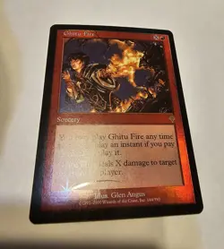 Ghitu Fire Invasion Foil NM MTG Magic The Gathering - Image 1