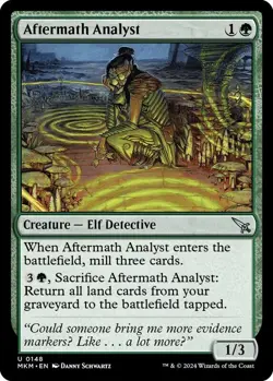 Aftermath Analyst - Murders at Karlov Manor (MKM) NM Magic: The Gathering - Image 1