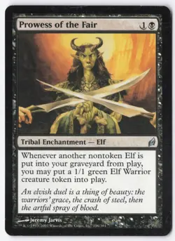 Prowess of the Fair Normal U Lorwyn 136 LP - Image 1