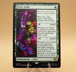 Party Dude | 128 | Rare | Regular | TMNT | MTG | Store Promo Eligible - Image 1