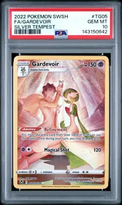 2022 Pokemon Silver Tmpest TG05/TG30 Gardevoir Trainer Gallery PSA 10 - Image 1
