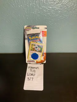 Pokemon Sun & Moon Burning Shadows Checklane Blister Pack (Komala) Sealed - Image 1