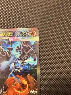 Pokemon Phantasmal Flames TCG MEGA CHARIZARD X EX Full Art Set 130/094 125/094 - Image 5