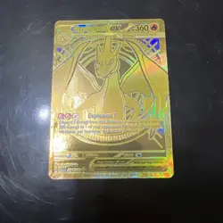 Pokemon TCG Mega Charizard Y Ex 294/217 Gold Ultra Rare Ascended Heroes NM/M Eng - Image 1