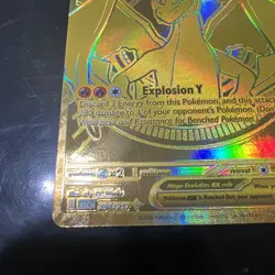Pokemon TCG Mega Charizard Y Ex 294/217 Gold Ultra Rare Ascended Heroes NM/M Eng - Image 2