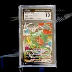 Rayquaza VMAX Pokemon S8b Vmax Climax 120/184 Holo Triple Rare CGC 10 Japanese - Image 1