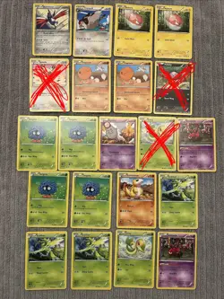 Pokemon Black & White Era Pokemon Card Boundaries Crossed Lot - NM-LP 2011 Set - Image 1