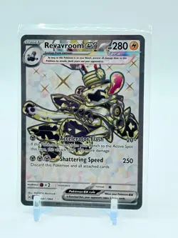 Revavroom ex Shiny Full Art Holo 081/064 Pokemon TCG Paldean NM - Image 1