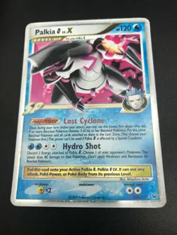 Palkia G Lv.X ULTRA RARE 125/127 Platinum Base Set Pokemon NM Silver HOLO 2009 - Image 1