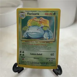 Pokemon Venusaur Base Set Holo Rare 015/102 1999 TCG 100 HP French - Image 1