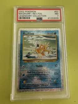 Pokemon TCG Magikarp Legendary Collection 52/110 2002 PSA 7 - Image 1