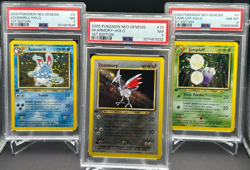 Pokemon TCG Vintage 1st Edition Neo Genesis (2000) PSA Graded Bundle - Image 1