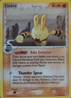 Pokemon TCG - Elekid (Delta Species) - EX Dragon Frontiers 48/101 Regular Common - Image 5
