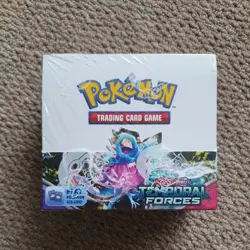 Pokemon TCG Scarlet & Violet Temporal Forces Booster Box 36 x Packs New Sealed - Image 1