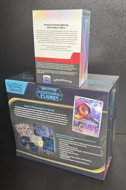 Pokemon Prismatic Booster Box, Mega Evolution Phantasmal Flames Box +23 Packs - Image 4