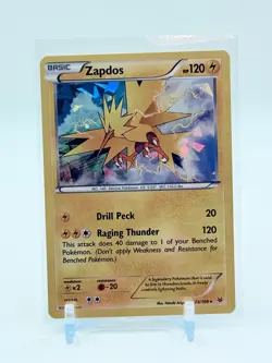 Zapdos 23/108 Holo Rare #23 NM Pokemon TCG Pokemon XY Roaring Skies - Image 1
