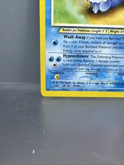 Pokemon Light Vaporeon Neo Destiny 52/105 Uncommon Non Holo NM - Image 2