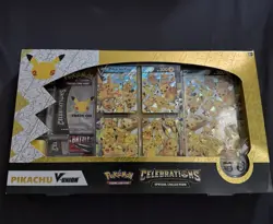 Pokemon Pikachu V-Union Celebrations Special Collection Box English 2021 TCG - Image 1