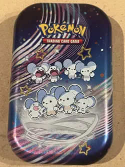 Pokemon Paldean Fates Mini Tin [Maushold] Empty Collectible TCG - Image 5