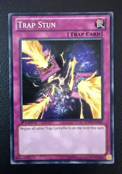Konami Yu-Gi-Oh! Trap Stun Trap Card SDCR 1st Edition SDCR-EN032 Lot of 3 - Image 2
