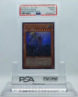 YUGIOH YAP1-EN006 BUSTER BLADER ULTRA RARE HOLO FOIL PSA 9 MINT #43589531 - Image 2