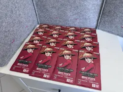 LOT OF 16 One Piece OP-13 Carrying on His Will Sleeved Blister Booster Packs - Image 3