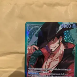 Dracule Mihawk- OP14-020 (Alternate Art) The Azure Sea's Seven Foil | - Image 2