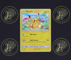 Pikachu 4/12 McDonald's 2018 Pokemon Card Holo Promo NM - Image 1