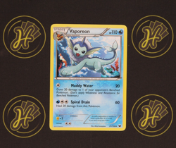 Vaporeon 25/108 Dark Explorers 2012 Pokemon Trading Card Uncommon Non-Holo NM - Image 1