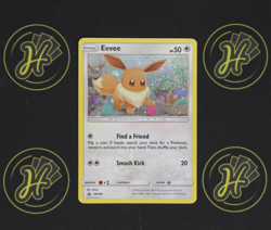 Eevee SM184 Black Star Promo 2019 Pokemon Trading Card Holo NM - Image 1