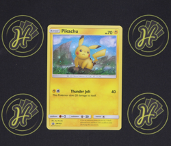 Pikachu SM183 Black Star Promo 2019 Pokemon Card Holo NM - Image 1