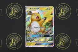 Raichu GX 29/73 Shining Legends 2017 Pokemon Trading Card Ultra Rare MINT - Image 1