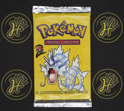 Base 2 Gyarados Pokemon Trading Card TCG WOTC Booster Pack Sealed Heavy 21.31g - Image 1