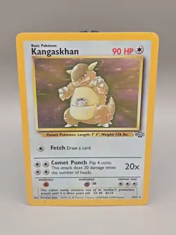 1999 Pokemon Card Kangaskhan 5/64 Holo Jungle Set WOTC Rare - Image 1