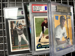 Lot of (7) Slabbed Derek Jeter Cards - Image 1