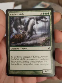 MTG Magic:the Gathering card: Kindercatch - Image 2