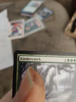 MTG Magic:the Gathering card: Kindercatch - Image 3