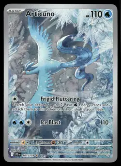 Pokemon Cards Articuno 161/159 Journey Together Illustration Rare *eBay Live* - Image 1
