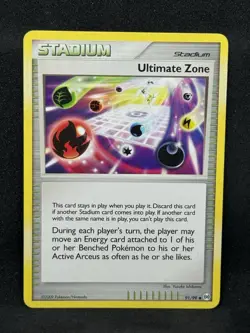 Pokemon Platinum Arceus 91/99 Card Uncommon Ultimate Zone HP - Image 1
