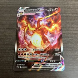 Pokemon Charizard VMAX SWSH261 Promo Holo Black Star VMAX Sword & Shield Card - Image 1