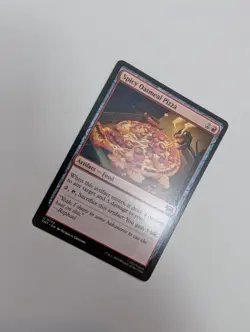 MTG - Spicy Oatmeal Pizza - Teenage Mutant Ninja Turtles NM/M Condition - Image 2