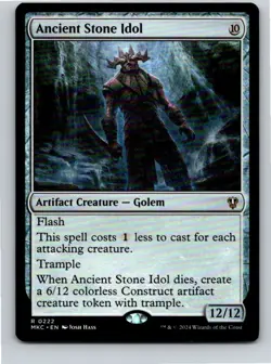 Magic the Gathering Ancient Stone Idol Murders at Karlov Manor Commander MTG - Image 1