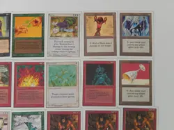 Magic The Gathering MTG 45 X Unlimited Light Play TO Near Mint RARE VINTAGE - Image 3