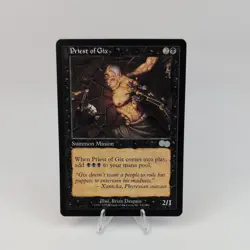 MTG Priest of Gix Urza's Saga Regular Uncommon Magic The Gathering - Image 1
