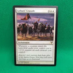 Cathars' Crusade Avacyn Restored MTG Magic: The Gathering NM - Image 1