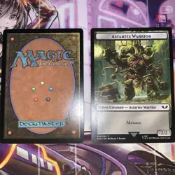 1x MTG Great Unclean One - Universes Beyond: Warhammer 40K 35 Rare NM + Token - Image 2