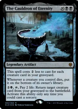 The Cauldron Of Eternity NM/M* FOIL Throne Of Eldraine 082/269 mtg -UnltdCards - Image 1