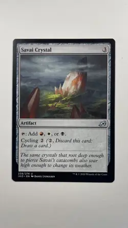 MTG Ikoria Lair of Behemoths Savai Crystal 239/274 Magic the Gathering - Image 1