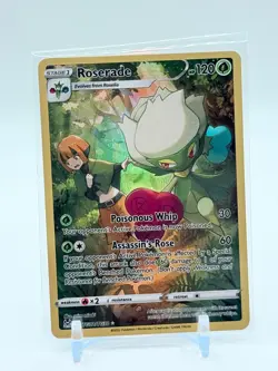 Roserade TG02 Full Art Rare Holo Gallery TG02/TG30 Pokemon TCG Lost Origin NM - Image 1