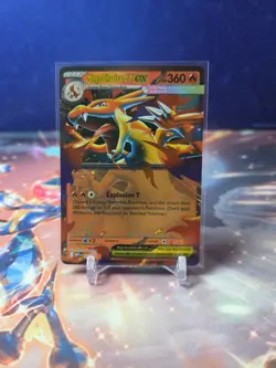 Mega Charizard Y ex Pokemon TCG MEP 030 Black Star Promo - Image 1